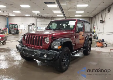 2021 Jeep Wrangler Sport 4X4 z USA, uszkodzony, nr VIN 1C4GJXAN4MW596599